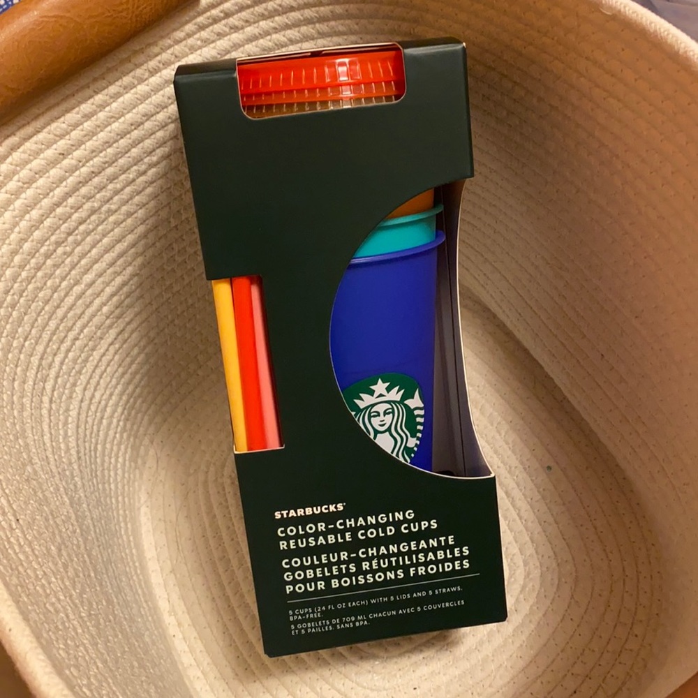 Starbucks Color Changing Reusable Cold Cups 2020